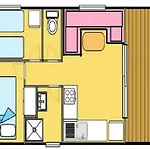 Mobil Avec Terrasse, 2 A - Api-1-52-1223 * Payrac